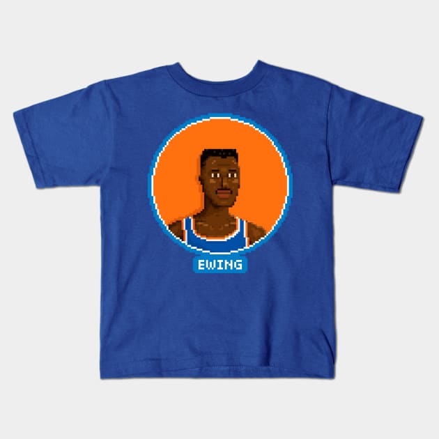 Ewing Kids T-Shirt by PixelFaces